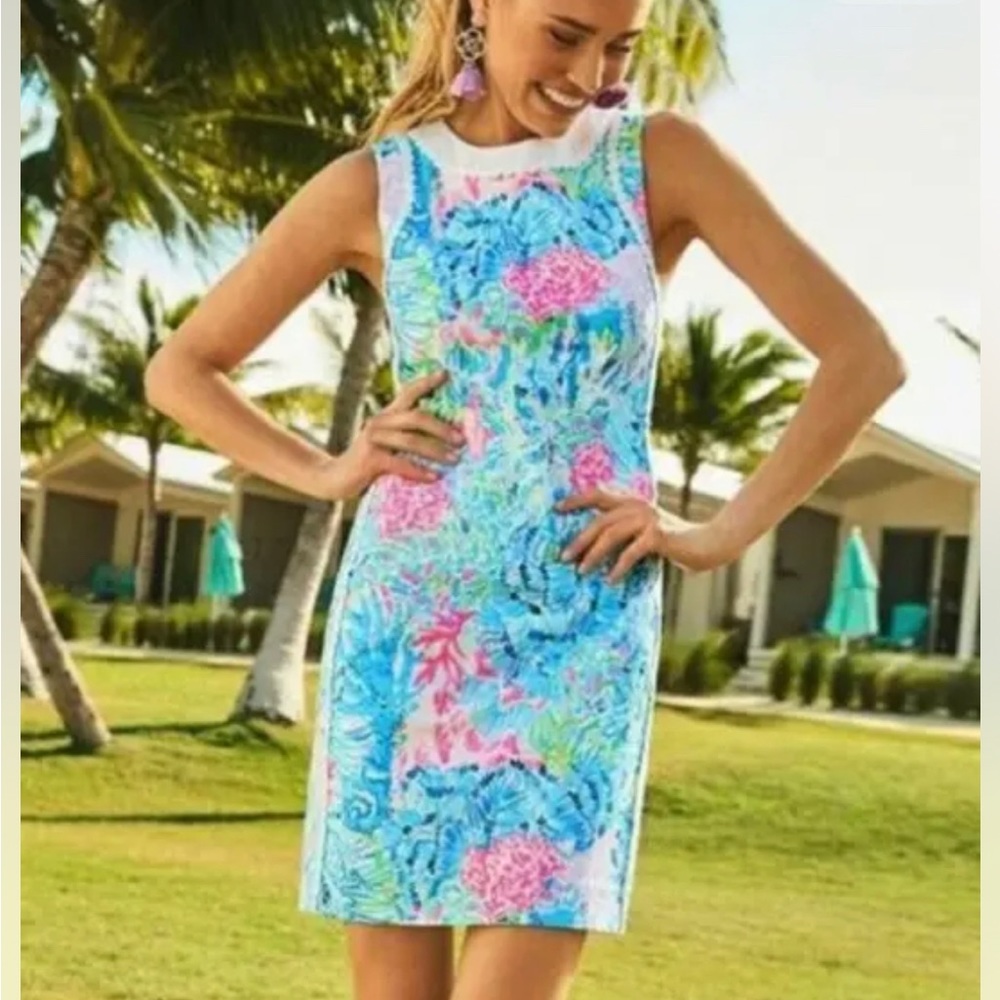 NWT Lilly Pulitzer Mila Shift Dress Sink or Swim sz 8